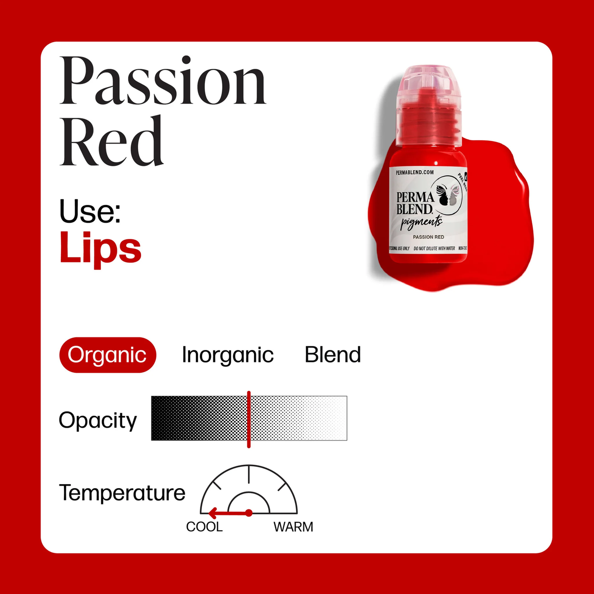 Passion Red - Perma Blend Pigment